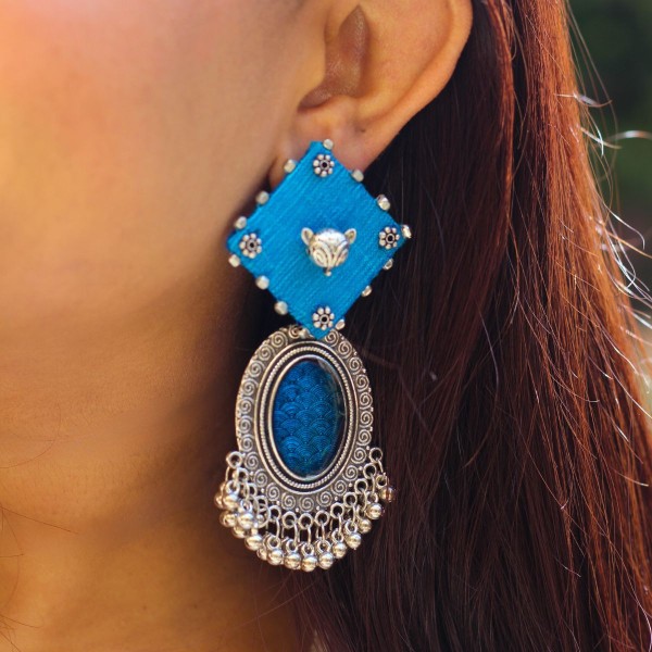 Blue Doe Earrings